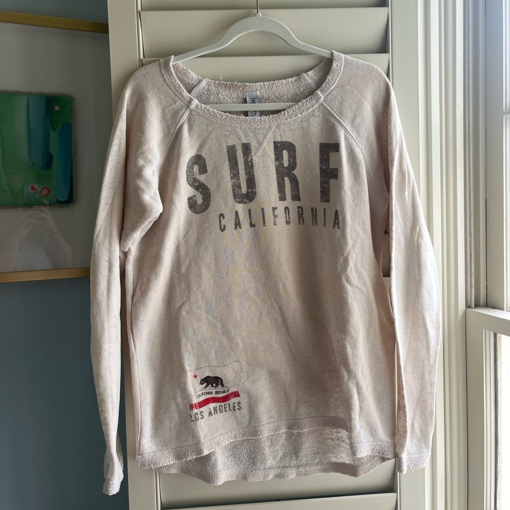 Lightweight “Surf California” Pullover